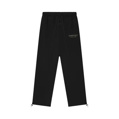 Pre-owned Essentials Fear Of God  Relaxed Fleece Sweatpant 'jet Black' | Women's Size Xs