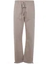 Essentials Drawstring-waist Track Pants In Brown