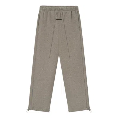 ESSENTIALS FEAR OF GOD ESSENTIALS RELAXED FLEECE SWEATPANTS WITH PIPING 'HOMESTEAD HEATHER'