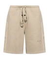 Essentials Fear Of God  Relaxed Fleece Sweatshorts In Neutral
