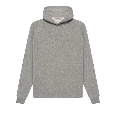 Pre-owned Essentials Fear Of God  Relaxed Hoodie 'dark Oatmeal' In Grey