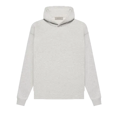 Pre-owned Essentials Fear Of God  Relaxed Hoodie 'light Oatmeal' In Grey