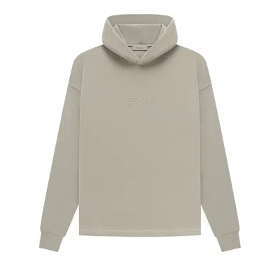 Pre-owned Essentials Fear Of God  Relaxed Hoodie 'seal' In Grey
