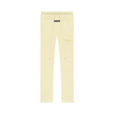 Pre-owned Essentials Fear Of God  Relaxed Sweatpant 'canary' In Brown