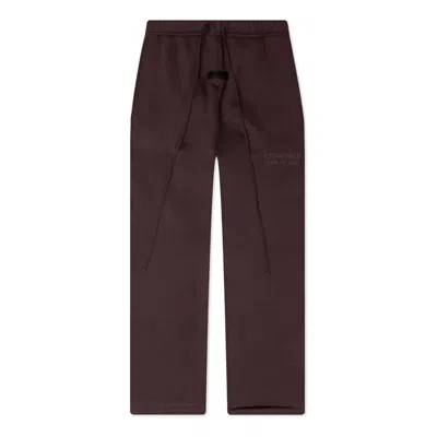 Essentials Fear Of God  Relaxed Sweatpant 'plum' In Burgundy