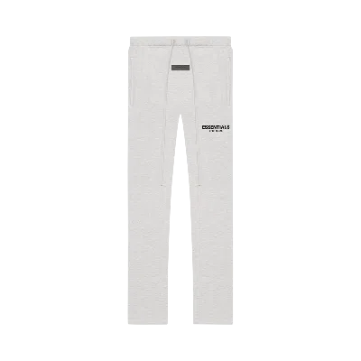 Pre-owned Essentials Fear Of God  Relaxed Sweatpants 'light Oatmeal' In Grey