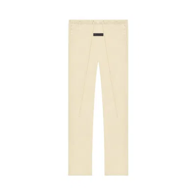 Pre-owned Essentials Fear Of God  Relaxed Trouser 'egg Shell' In Cream