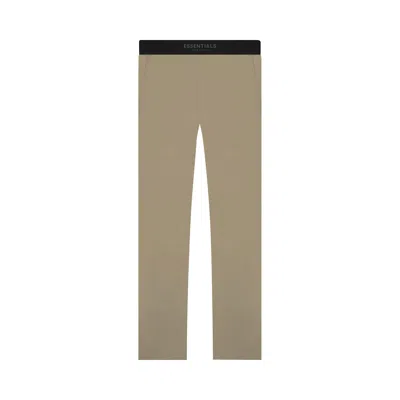 Pre-owned Essentials Fear Of God  Relaxed Trouser 'oak' In Green