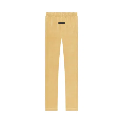 Pre-owned Essentials Fear Of God  Resort Terry Pant 'light Tuscan' | Yellow | Women's Size Xxs