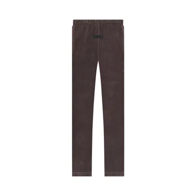 Pre-owned Essentials Fear Of God  Resort Terry Pant 'plum' | Brown | Women's Size Xl