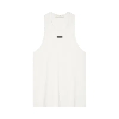 Pre-owned Essentials Fear Of God  Rib Tank 'ivory' | White | Men's Size Xs