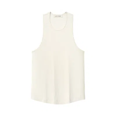 Pre-owned Essentials Fear Of God  Ribbed Essential Tank 'ivory' | Cream | Men's Size L