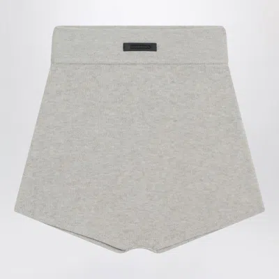 ESSENTIALS FEAR OF GOD ESSENTIALS  RIBBED GREIGE CULOTTES