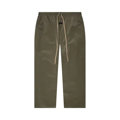 Pre-owned Essentials Fear Of God  Ripstop Relaxed Pant 'military' | Green | Men's Size Xxs