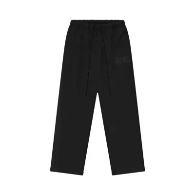 Pre-owned Essentials Fear Of God  Satin Fleece Lounge Sweatpant 'vintage Black' | Men's Size M