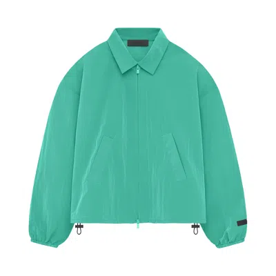 Pre-owned Essentials Fear Of God  Shell Bomber 'mint Leaf' | Green | Women's Size M