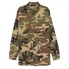 Essentials Nylon Camouflage Overshirt For In Multicolor