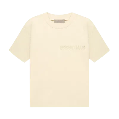 Pre-owned Essentials Fear Of God  Short-sleeve Tee 'eggshell' In White