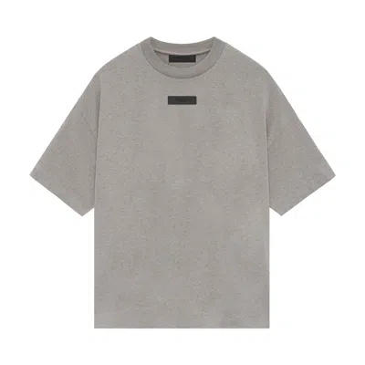 Pre-owned Essentials Fear Of God  Short-sleeve Tee 'heather Grey'