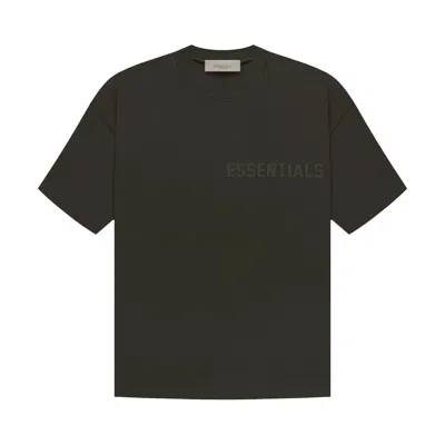 Pre-owned Essentials Fear Of God  Short-sleeve Tee 'off Black'