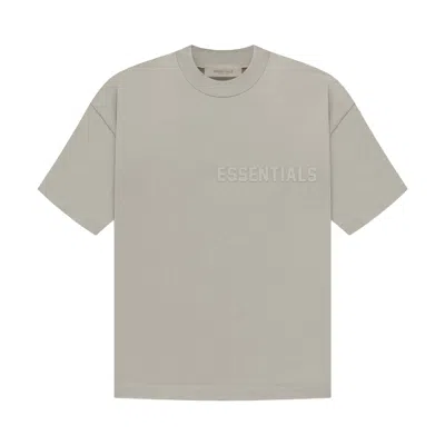 Pre-owned Essentials Fear Of God  Short-sleeve Tee 'seal' In Grey