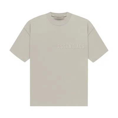 Pre-owned Essentials Fear Of God  Short-sleeve Tee 'seal' In Grey