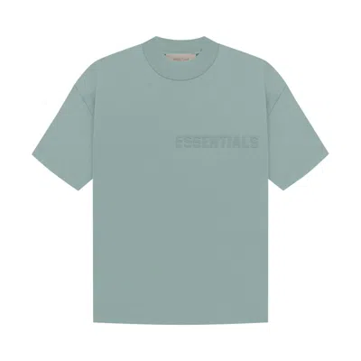 Pre-owned Essentials Fear Of God  Short-sleeve Tee 'sycamore' In Green