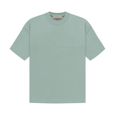 Pre-owned Essentials Fear Of God  Short-sleeve Tee 'sycamore' In Green