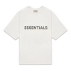 Essentials Fear Of God  Short Sleeves T-shirt 'light Oatmeal' In White