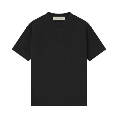 Pre-owned Essentials Fear Of God  Signature 90s Tee 'black' | Kid's Size -6.5