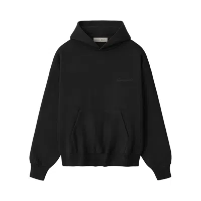 Pre-owned Essentials Fear Of God  Signature Classic Hoodie 'vintage Black' | Men's Size M