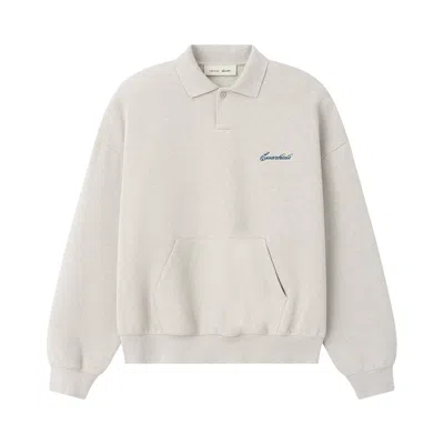Pre-owned Essentials Fear Of God  Signature Classic Polo 'marble Heather' | Tan | Men's Size Xs