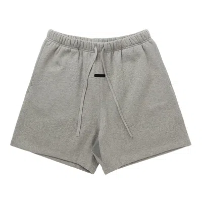 Pre-owned Essentials Fear Of God  Signature Classic Short 'concrete Heather/dark Concrete Heather' | Grey | Men In Gray