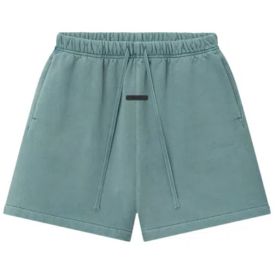 Pre-owned Essentials Fear Of God  Signature Classic Short 'faded Coastal' | Blue | Men's Size Xxl