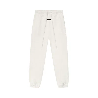 Pre-owned Essentials Fear Of God  Signature Classic Sweatpant 'oatmeal Heather/light Heather' | Cream | Men's S In White