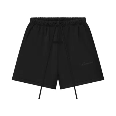 Pre-owned Essentials Fear Of God  Signature Classic Sweatshort 'vintage Black / Black' | Men's Size S