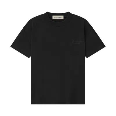 Pre-owned Essentials Fear Of God  Signature Classic Tee 'vintage Black' | Women's Size L