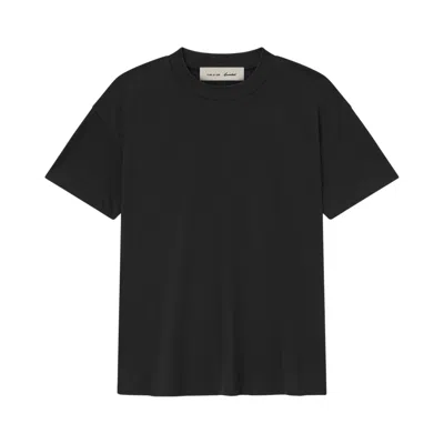 Pre-owned Essentials Fear Of God  Signature Classic Tee 'vintage Black' | Women's Size L