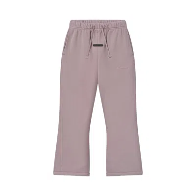 Pre-owned Essentials Fear Of God  Signature Flare Sweatpant 'faded Mauve' | Pink | Kid's Size 10