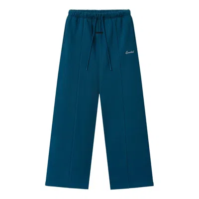 Essentials Fear Of God  Signature Lounge Sweatpant 'night Sea' In Blue