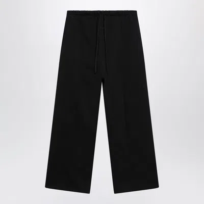 Essentials Fear Of God  Signature Lounge Sweatpants In Cotton Fleece, Black