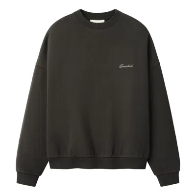 Essentials Fear Of God  Signature Lounge Sweatshirt 'ink Black'