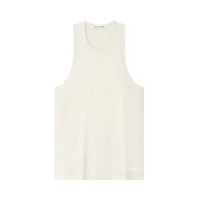 Pre-owned Essentials Fear Of God  Signature Slim Tank 'ivory' | Cream | Men's Size S In White