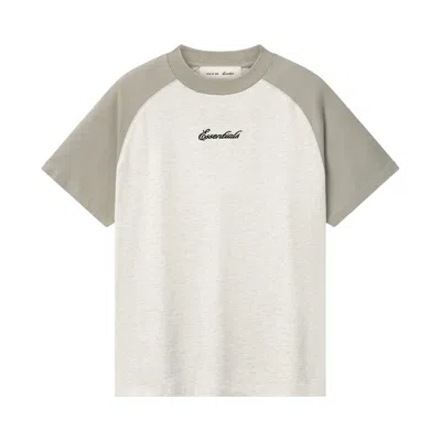 Pre-owned Essentials Fear Of God  Signature Tee 'seal' | Grey | Kid's Size 10 In Gray