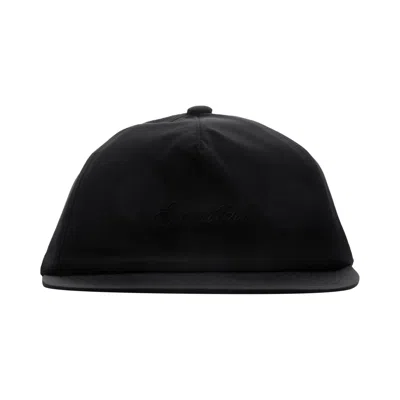 Pre-owned Essentials Fear Of God  Signatures 5 Panel Hat 'vintage Black' | Men's Size M/l