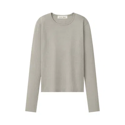 Pre-owned Essentials Fear Of God  Soft Knit Slim Long-sleeve 'seal' | Grey | Women's Size Xs
