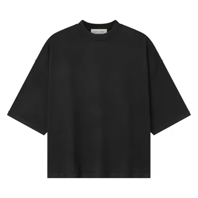 Pre-owned Essentials Fear Of God  Soft Knit Tee 'vintage Black' | Men's Size L
