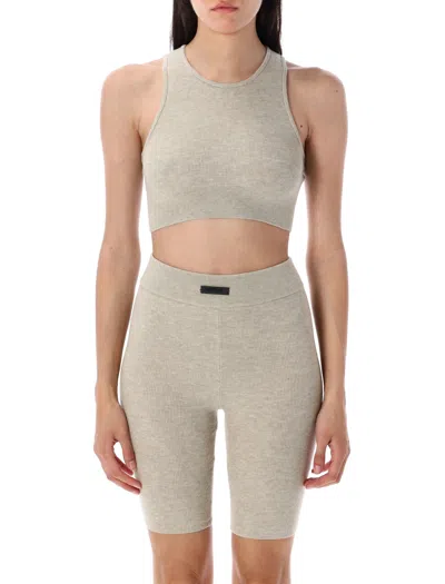 Essentials Fear Of God  Soft Rib Sport Tank In Neutral