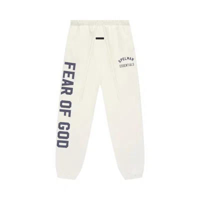 Pre-owned Essentials Fear Of God  Spelman Sweatpant 'shell' | White | Women's Size S