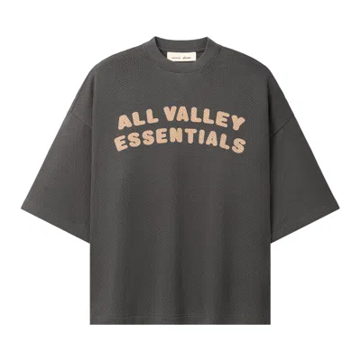 Pre-owned Essentials Fear Of God  Sport Mesh Merch Tee 'iron Grey' | Women's Size S